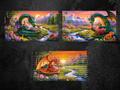 Dragon With a Human Baby Digital Art in PDF SVG PNG File Formats