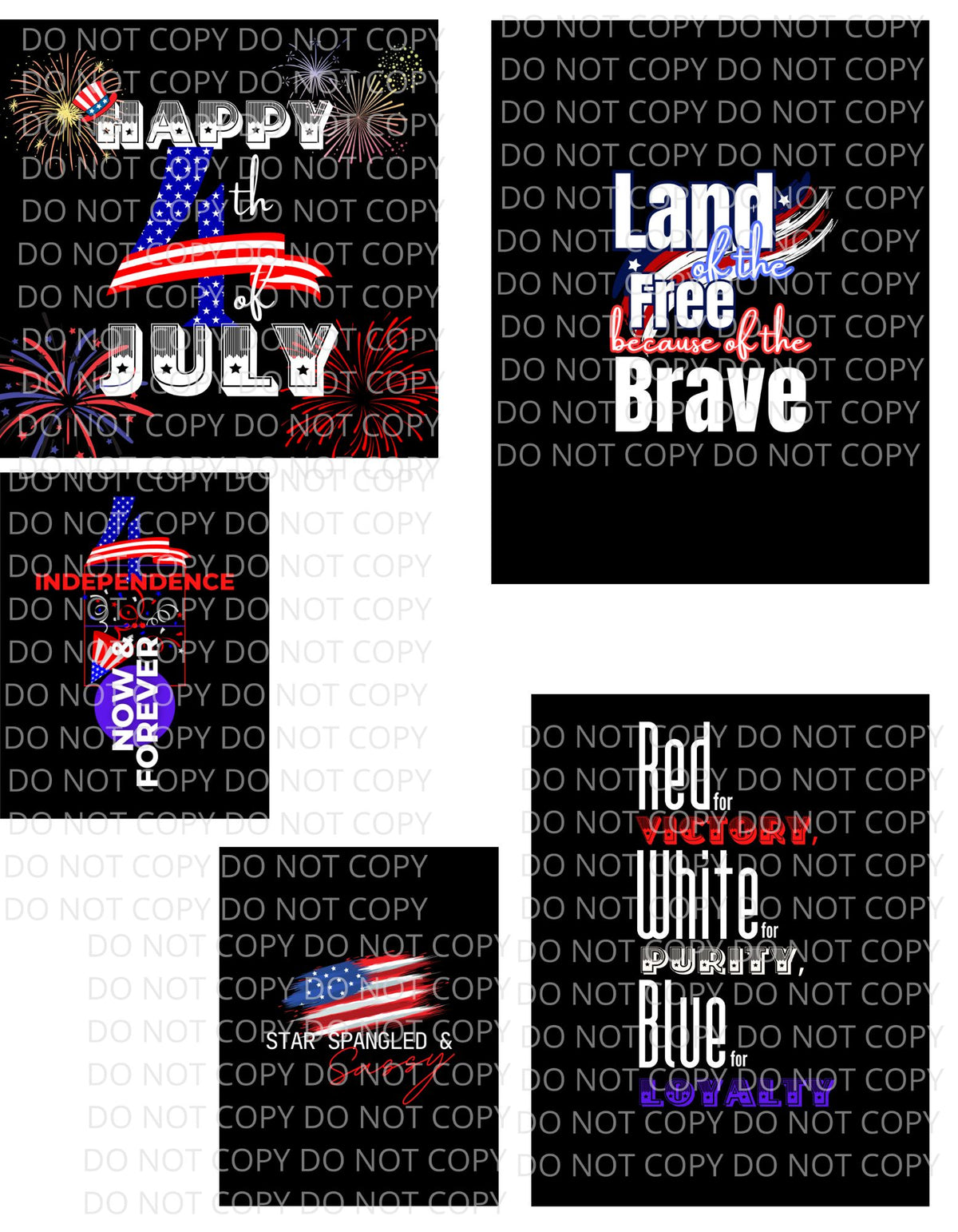 DIY Independence Day Black Background Files in PNG PDF SVG JPG