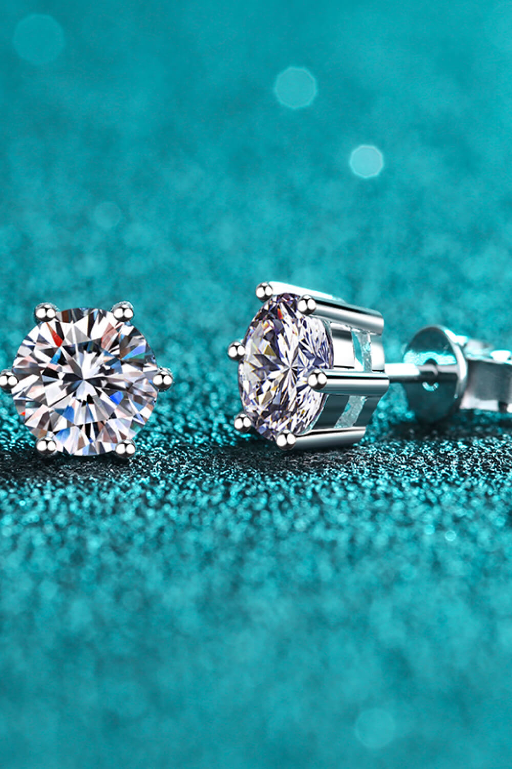 Adored Moissanite Stud Earrings *