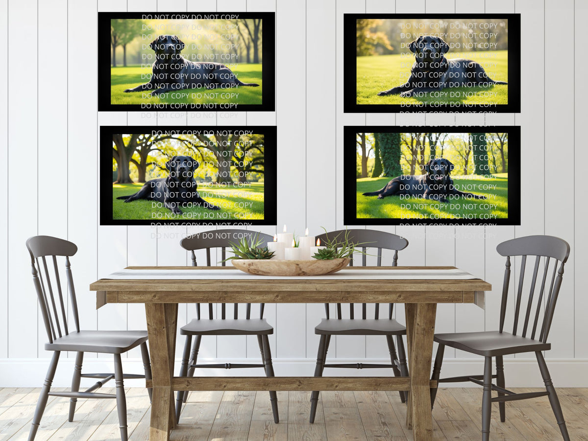 Labrador Retriever Digital Art in PDF SVG PNG File Formats