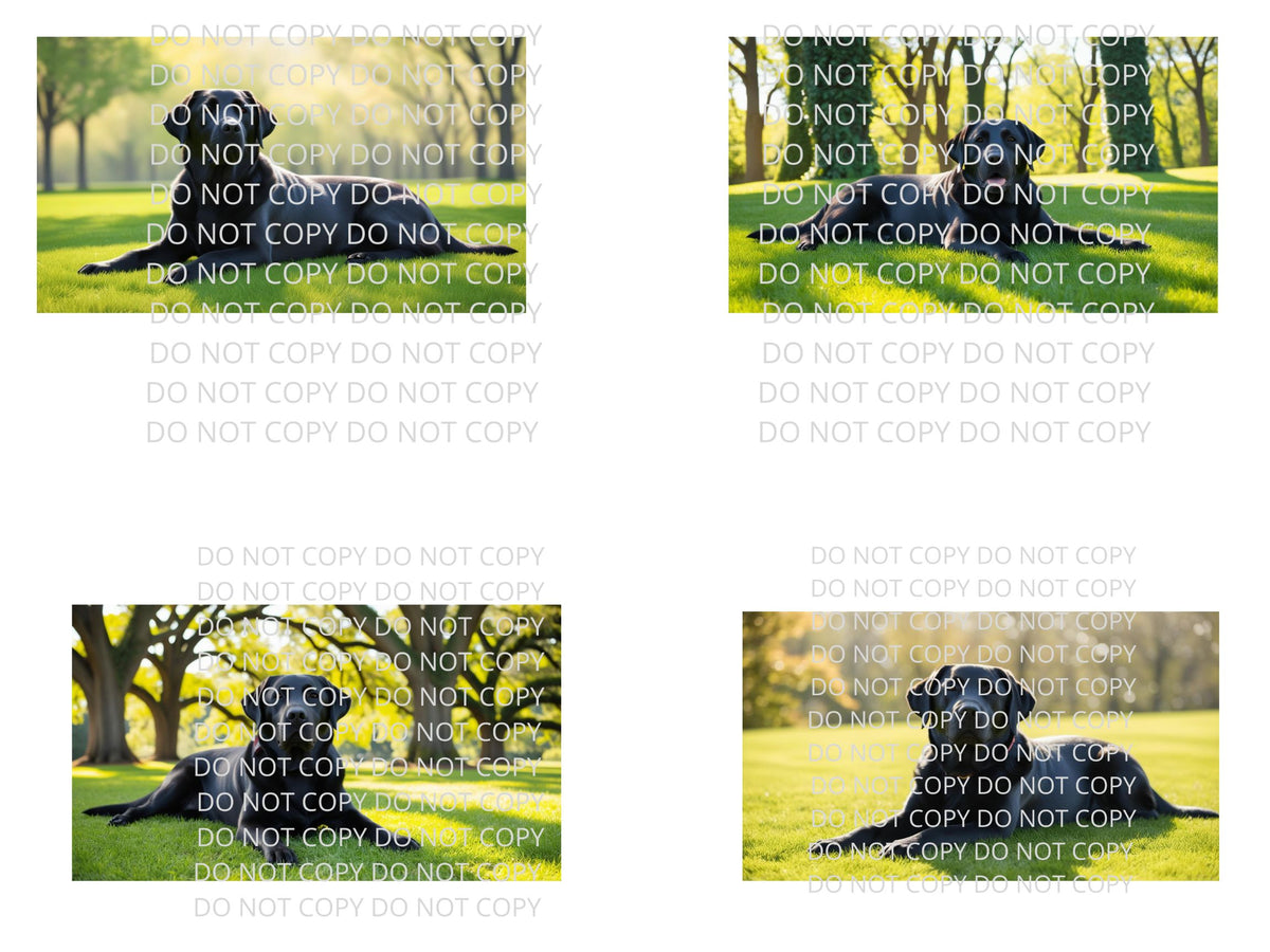 Labrador Retriever Digital Art in PDF SVG PNG File Formats
