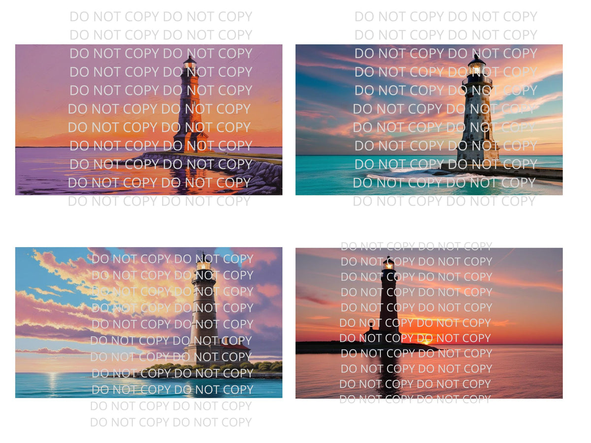Lighthouse Digital Art in PDF SVG PNG File Formats