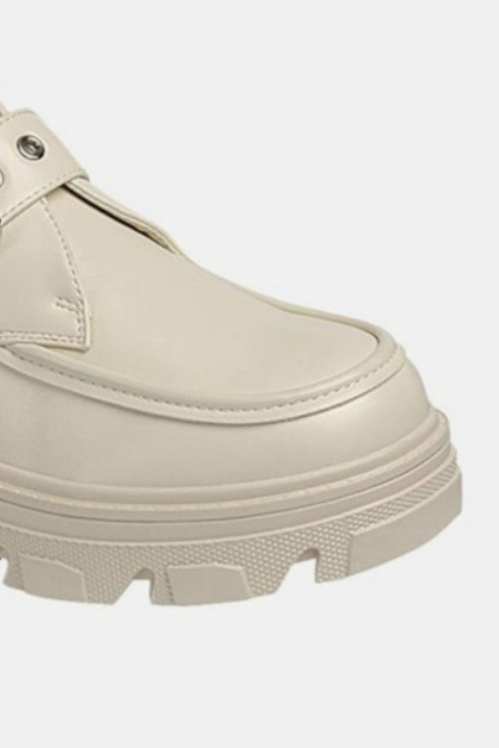 Forever Link Buckled Platform Lug Sole Loafers *