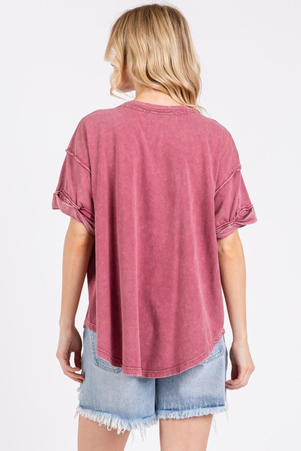 Mittoshop GAME DAY Round Neck Short Sleeve T-Shirt *