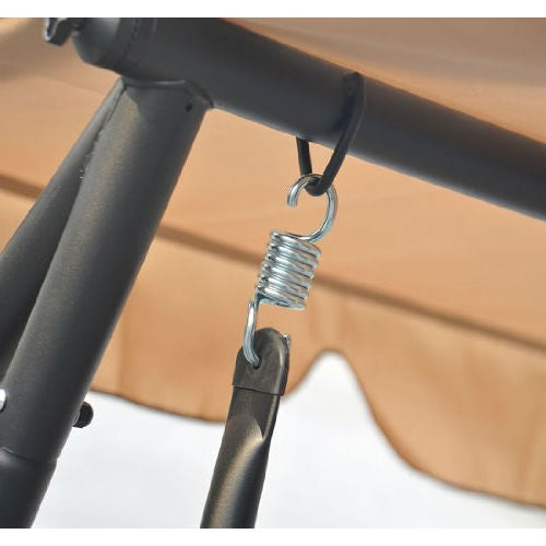 Outdoor Canopy Swing Patio Porch Shade Deck Bed in Sand *