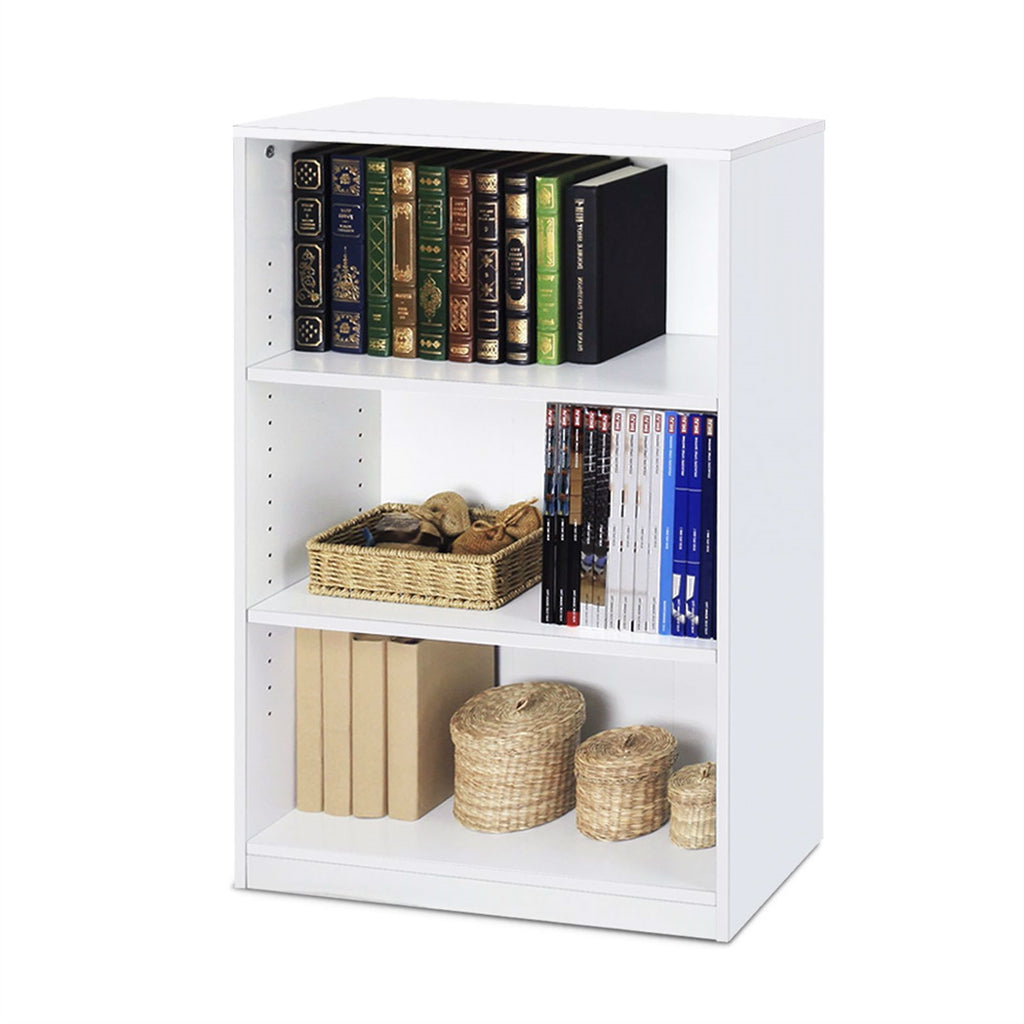 Modern 3-Shelf Bookcase