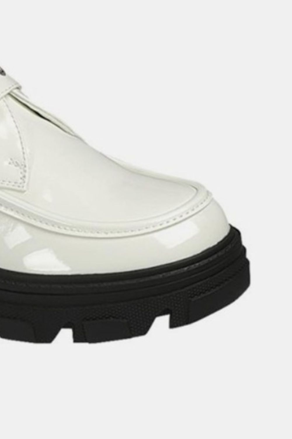 Forever Link Buckled Platform Lug Sole Loafers *