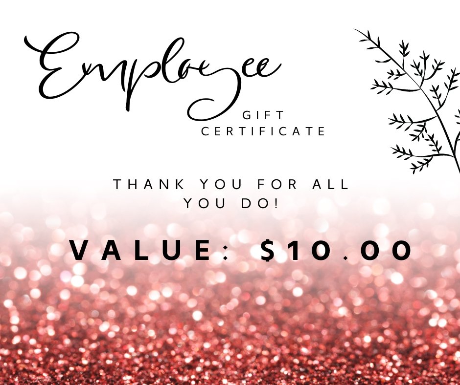Employee Gift Card  *