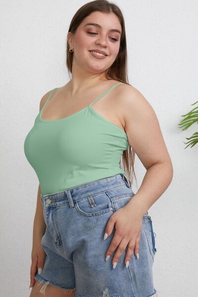 Basic Bae Full Size Round Neck Slim Cami *