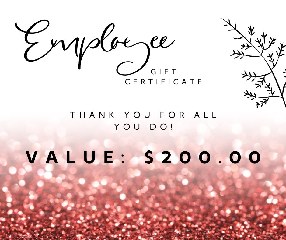 Employee Gift Card  *