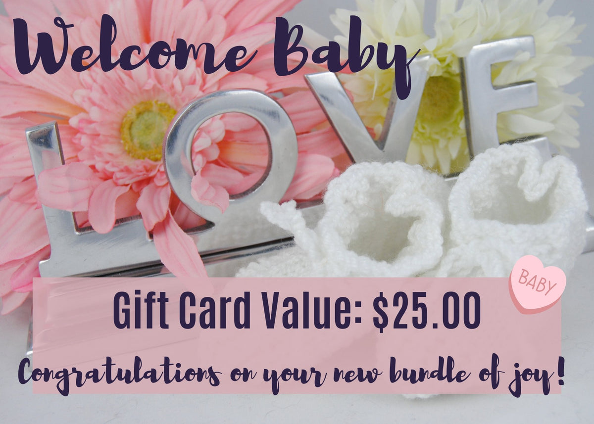 New Baby Gift Card  *