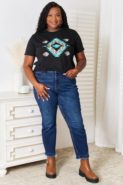 Simply Love Graphic Short Sleeve T-Shirt *