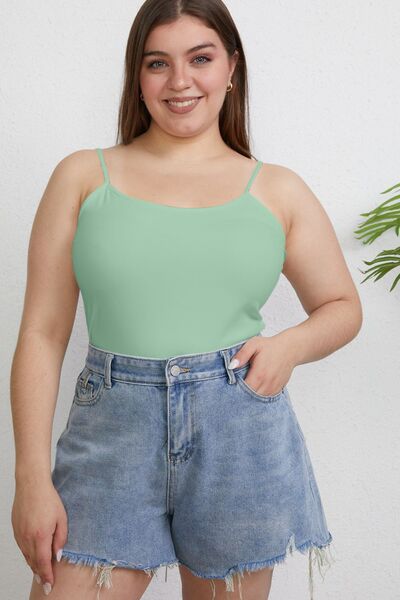 Basic Bae Full Size Round Neck Slim Cami *