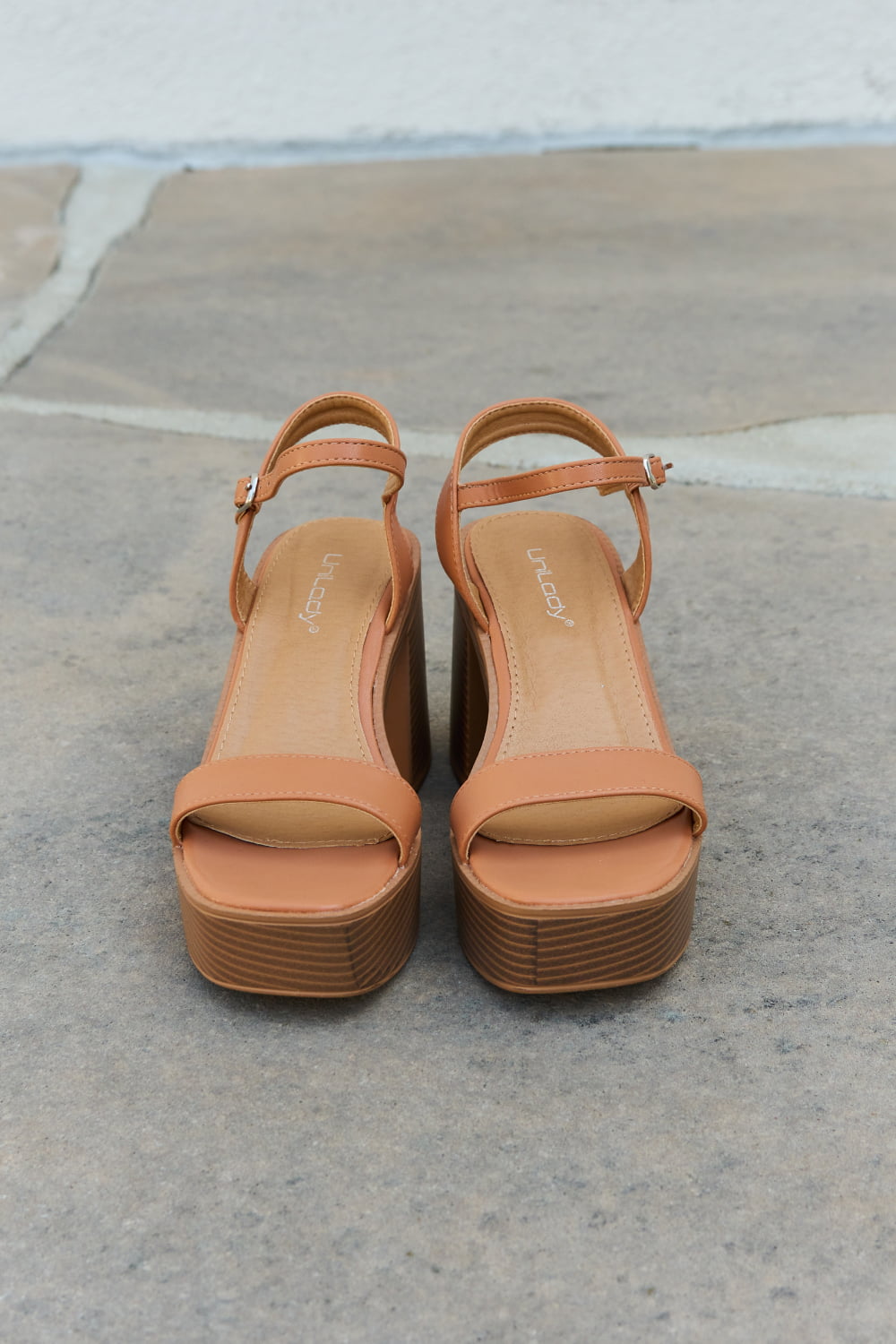 Weeboo Feel It Platform Heel Sandals *