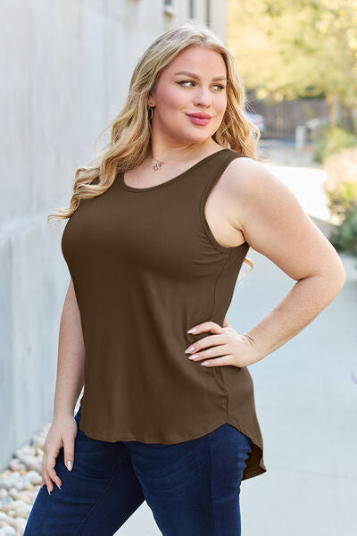 Basic Bae Full Size Round Neck Tank *