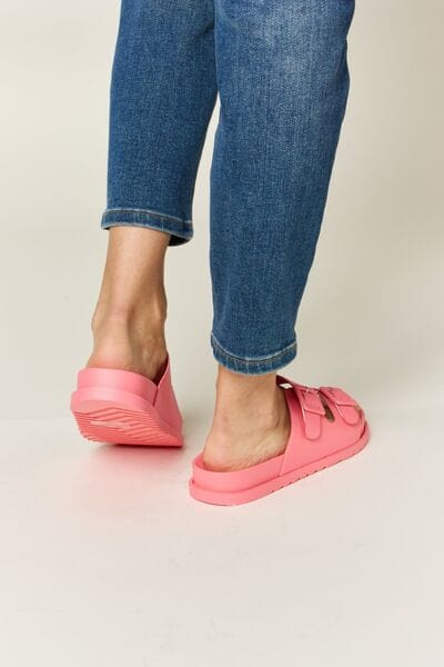Legend Double Buckle Open Toe Sandals *
