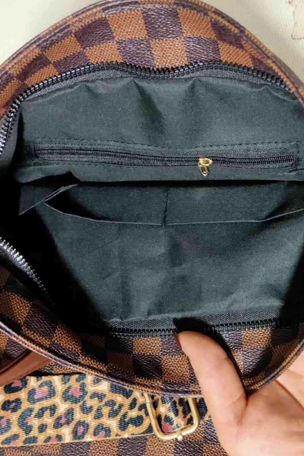 Adored PU Leather Shoulder Bag with Tassel *