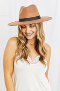 Fame Enjoy The Simple Things Fedora Hat *