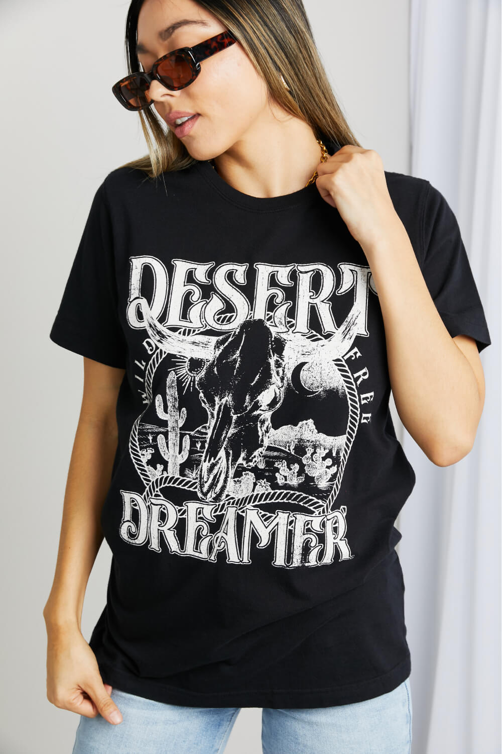 mineB Full Size DESERT DREAMER Graphic Tee *