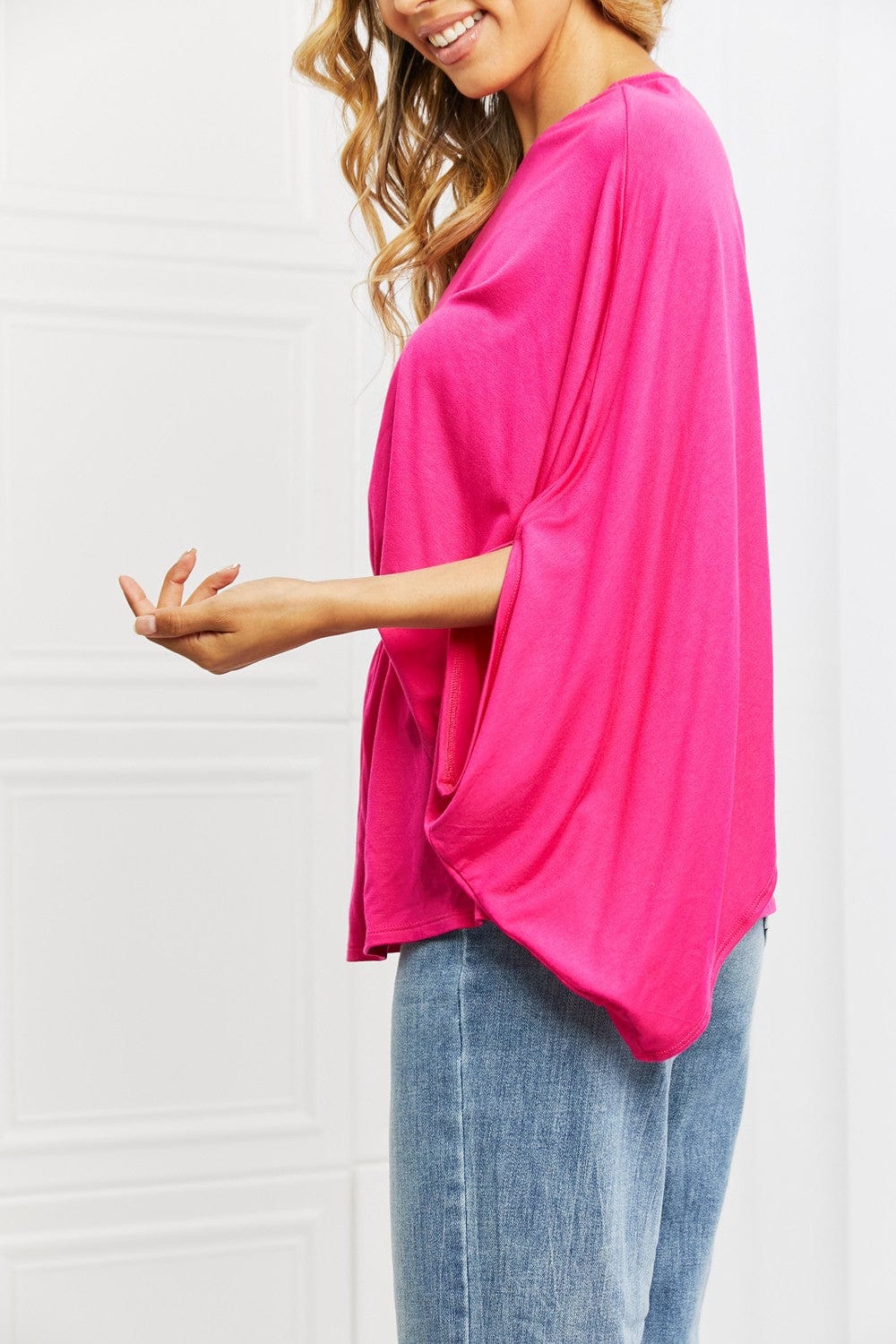 White Birch Forever And Always Full Size One Shoulder Top *