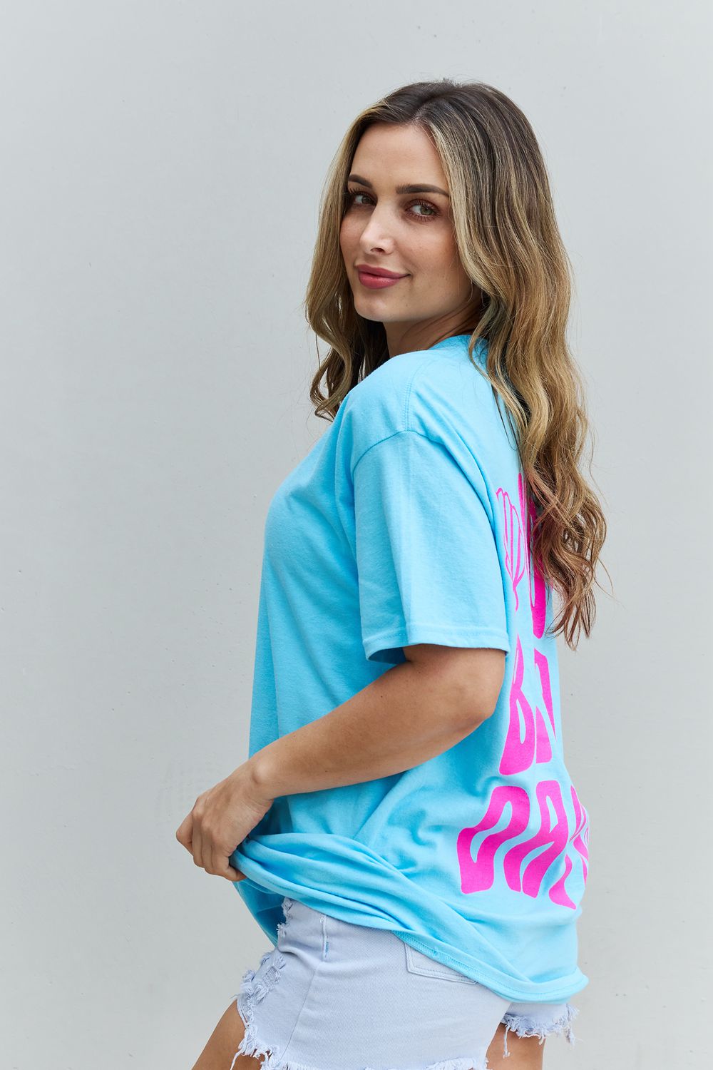 Sweet Claire "More Beach Days" Oversized Graphic T-Shirt *