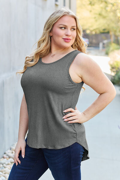Basic Bae Full Size Round Neck Tank *