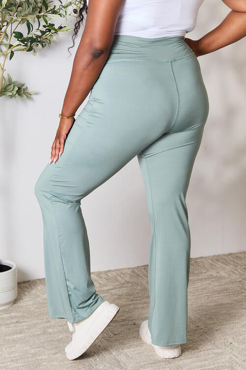Heimish Full Size Wide Waistband Sports Pants *