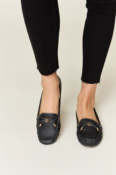 Forever Link Slip On Bow Flats Loafers *
