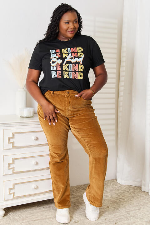 Simply Love BE KIND Graphic Round Neck T-Shirt *