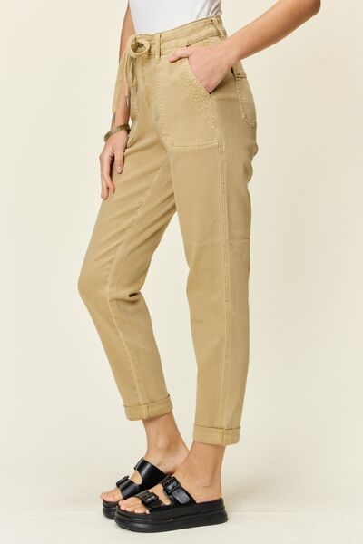 Judy Blue Full Size High Waist Jogger Jeans *