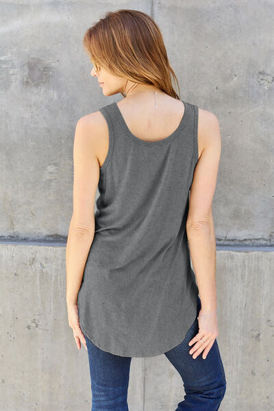 Basic Bae Full Size Round Neck Tank *