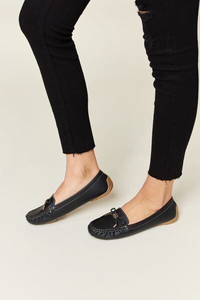 Forever Link Slip On Bow Flats Loafers *