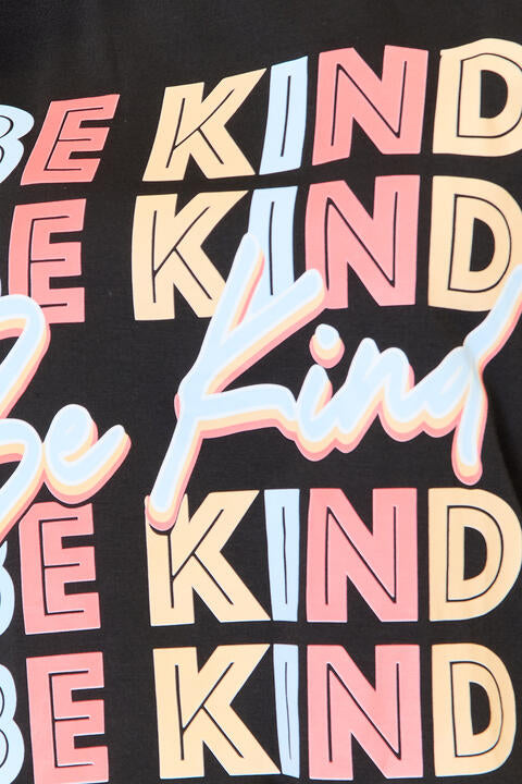 Simply Love BE KIND Graphic Round Neck T-Shirt *