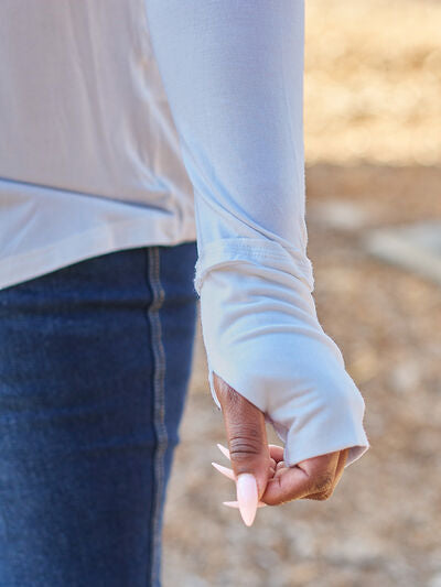 Basic Bae Full Size Round Neck Long Sleeve T-Shirt *