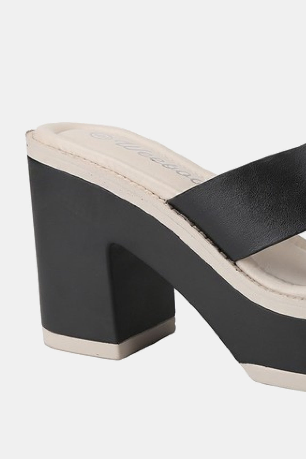 Weeboo Cherish The Moments Contrast Platform Sandals *