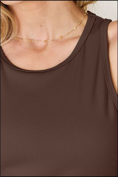 Basic Bae Full Size Round Neck Racerback Tank *