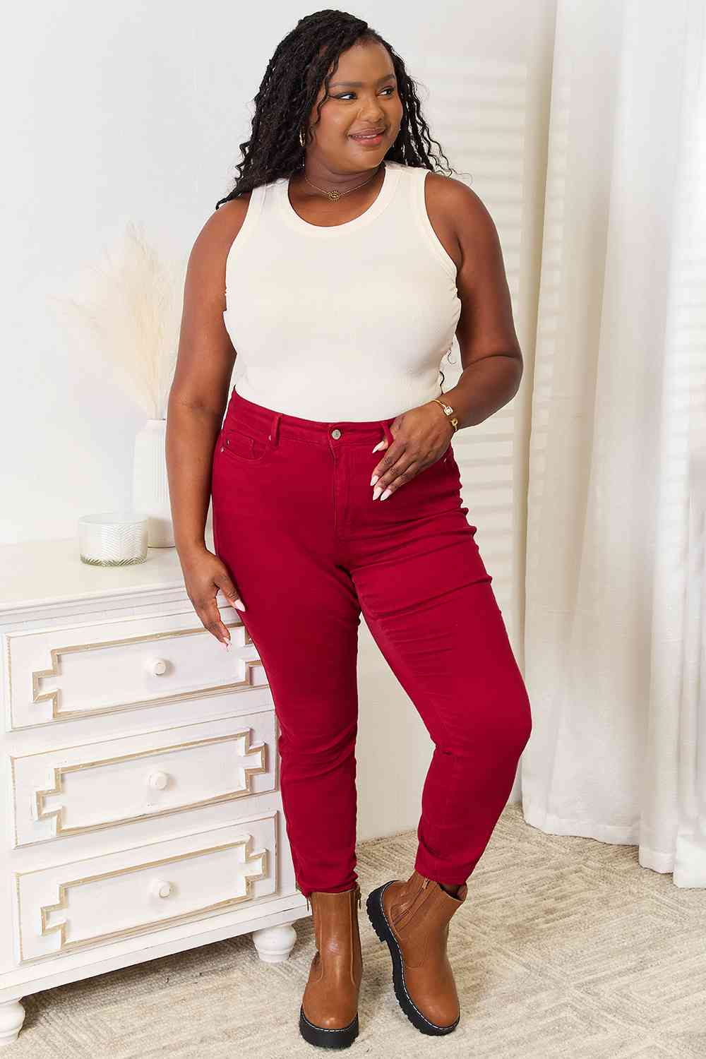 Basic Bae Full Size Round Neck Tank *